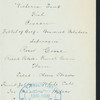 DINNER [held by] AMERICAN LEGATION [at] "BANGKOK, THAILAND" (FOR;)