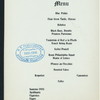 DINNER IN HONOR OF PROFESSOR ALBERT A. MICHELSON [held by] UNIVERSITY OF CHICAGO [at] THE AUDITORIUM ANNEX (HOTEL;)