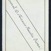 DINNER [held by] GENERAL D. NICASIO MOUTES SIERRA [at]  (FOR;)