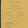 FOURTH ANNUAL BANQUET [held by] ALUMNI ASSOCIATION OF THE N.Y. NAUTICAL SCHOOL [at] ON BOARD THE S.S. ST. MARY'S (SS;)