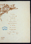 TWELFTH ANNUAL BANQUET [held by] DUTCHESS COUNTY SOCIETY IN THE CITY OF NEW YORK [at] "PLAZA, THE" (HOTEL;)