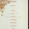 TWELFTH ANNUAL BANQUET [held by] DUTCHESS COUNTY SOCIETY IN THE CITY OF NEW YORK [at] "PLAZA, THE" (HOTEL;)