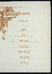 TWELFTH ANNUAL BANQUET [held by] DUTCHESS COUNTY SOCIETY IN THE CITY OF NEW YORK [at] "PLAZA, THE" (HOTEL;)