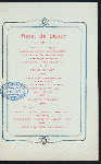 BANQUETE EM HONRA DA ARMADA AMERICANA DO PACIFICO [held by] OFFERCIDO EM NOME DO GOVERNO BRAZILEIRO PELO MINSTRO DE ESTADO DAS RELACOES EXTERIORES [at] "PALACIO MONROE, RIO DE JANEIRO, BRAZIL" (OTHER (PALACE);)