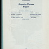 SUPPER IN HONOR OF AUGUSTUS THOMAS [held by] THE FRIARS [at] "HOTEL ASTOR, NEW YORK, NY" (HOTEL;)