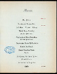 TWENTY-FIFTH ANNUAL BANQUET [held by] THE CHICAGO REAL ESTATE BOARD [at] "AUDITORIUM HOTEL [CHICAGO, IL]" (HOTEL;)