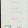 FORTY-THIRD ANNIVERSARY [held by] HARVARD CLUB OF NEW YORK CITY [at] HARVARD HALL (NEW YORK?) (OTHER (PRIVATE AREA);)