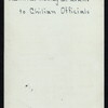 DINNER TO CHILIAN OFFICIALS [held by] ADMIRAL ROBLEY D. EVANS [at] "ON BOARD FLAGSHIP ""CONNECTICUT""" (SS;)