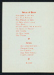 DINNER [held by] NEW YORKERS CLUB [at] HOTEL ASTOR (HOTEL;)