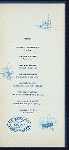 BANQUET [held by] INTERLAKE YACHTING ASSOCIATION [at] "THE HOLLENDEN, CLEVELAND, OH" (HOTEL;)