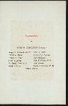 COMPLIMENTARY DINNER [held by] FRIENDS OF MR. ARTHUR J. O'KEEFFE [at] "MONTAUK CLUB, BROOKLYN, NY" (OTHER [PRIVATE?];)