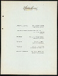 BANQUET TENDERED TO THE OFFICERS, DELEGATES AND ALTERNATES OF THE AMERICAN BOWLING CONGRESS AND VISITING MEMBERS OF THE PRESS [held by] TOURNAMENT COMMITTEE OF THE CINCINNATI BOWLING ASSOCIATION [at] LINTON HOTEL (HOTEL;)