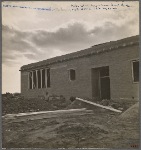 Adobe school. Bosque Farms Project, New Mexico. 1935