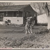 El Monte Federal Subsistence Homesteads. 100 homes, all occupied. Each with nearly an acre of ground. Average family income $800 year. Calif. 1936