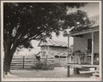 Home of C.C. Cameron. A reconditioned house on Irwinville Farms, Georgia