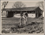 El Monte Federal Subsistence Homesteads. 100 homes, all occupied. Each with nearly an acre of ground. Average family income $800 year. Calif. 1936