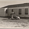 San Fernando Federal Subsistence Homesteads. Forty homes, all occupied. Each with nearly an acre of grounds. Average income $800 year. Calif 1936