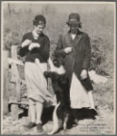 Dicee Corbin with her daughter Virgie Corbin. Shenandoah National Park, [Corbin Hollow?,] Va. 1935