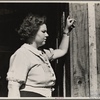 Miss Nellie Watson, schoolteacher at Corbin Hollow, Shenandoah National Park, Virginia