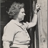 Miss Nellie Watson, schoolteacher at Corbin Hollow, Shenandoah National Park, Virginia