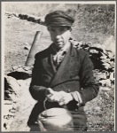 Sam Corbin who will be settled on new land. Shenandoah National Park, Va. Corbin Hollow, 1935