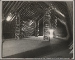 Top section of the new horse barn at the experimental farm of the United States Department of Agriculture. Prince Georges County, Beltsville, Maryland.