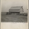 Barn on a farm in Kansas. 1935