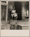 Wife of tractor driver on the Aldridge Plantation. [Near Leland] Mississippi
