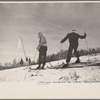 Slalom race. Hanover, New Hampshire. 1936