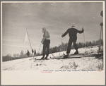 Slalom race. Hanover, New Hampshire. 1936