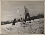 Slalom race. Hanover, New Hampshire. 1936