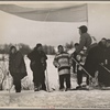 Finish of downhill ski race. Hanover, New Hampshire. 1936