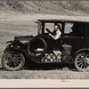 Vernon Evans leaving South Dakota for a new start in the Pacific Northwest. Near Missoula, Montana