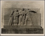 Bas-reliefs. Greenbelt school, Maryland