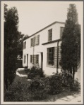 House nearing completion, Greenbelt, Maryland