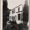 House nearing completion, Greenbelt, Maryland
