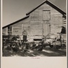 A successful rehabilitation client and some of the farm animals purchased with Resettlement Administration aid. Kinston, North Carolina