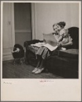 Mrs. Max Hochfield, a prospective New Jersey homesteader, now living in the Bronx, New York