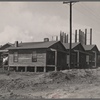 Steel mill and workers' houses near Birmingham, Alabama