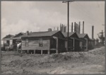 Steel mill and workers' houses near Birmingham, Alabama