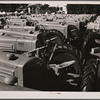 Tractors at tractor factory. Minneapolis, Minnesota.