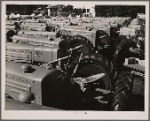 Tractors at tractor factory. Minneapolis, Minnesota.