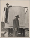 Father and son building home on wheels. Yuba Co. Calif. 1936
