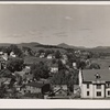 Newport, Vermont, with factory in distance closed for ten years.