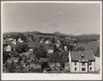 Newport, Vermont, with factory in distance closed for ten years.