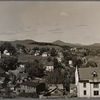 Newport, Vermont, with factory in distance closed for ten years.