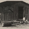 Typical East El Centro home, (Mexican field laborer) El Centro, Imperial Valley, Calif. 1936