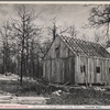 Barn in which homesteaders will live while home is being built. Crossville, Tennessee.