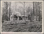 Later stage of house construction at Cumberland Homesteads. Crossville, Tennessee.