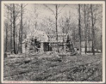 Later stage of house construction at Cumberland Homesteads. Crossville, Tennessee.